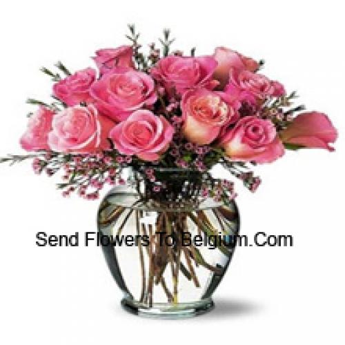 Alluring 11 Pink Roses