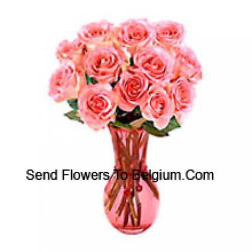 Cute 11 Pink Roses