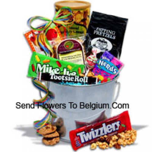 Crunchy Gift Hamper Containing Edibles