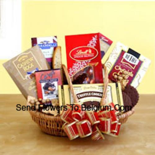 Gorgeous Basket Containing Goodies